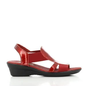 24 Hrs 23661 Red Slingback Sandals