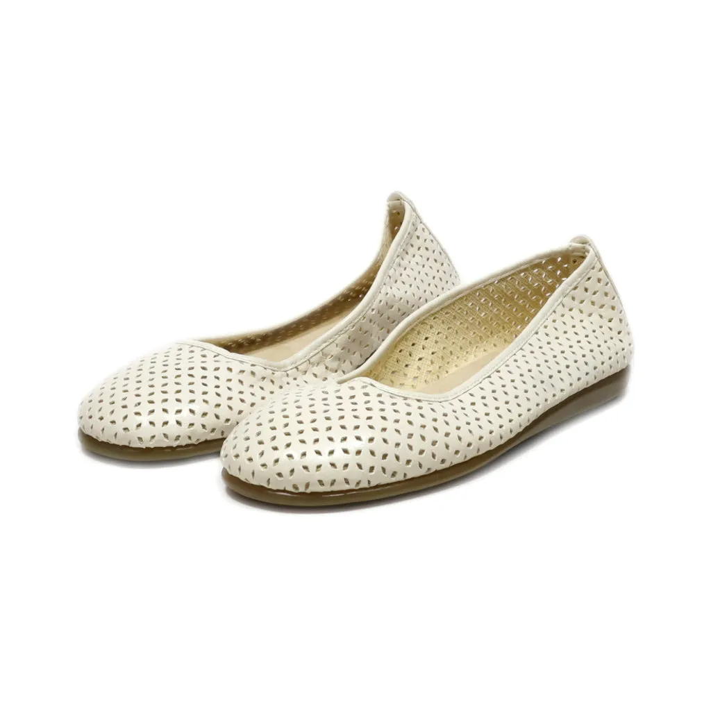 Aerosoles Ballerinas Leather Beige Colour For Women