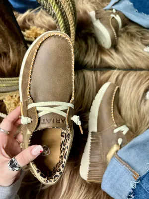 ARIAT Fringe Brown Bomber