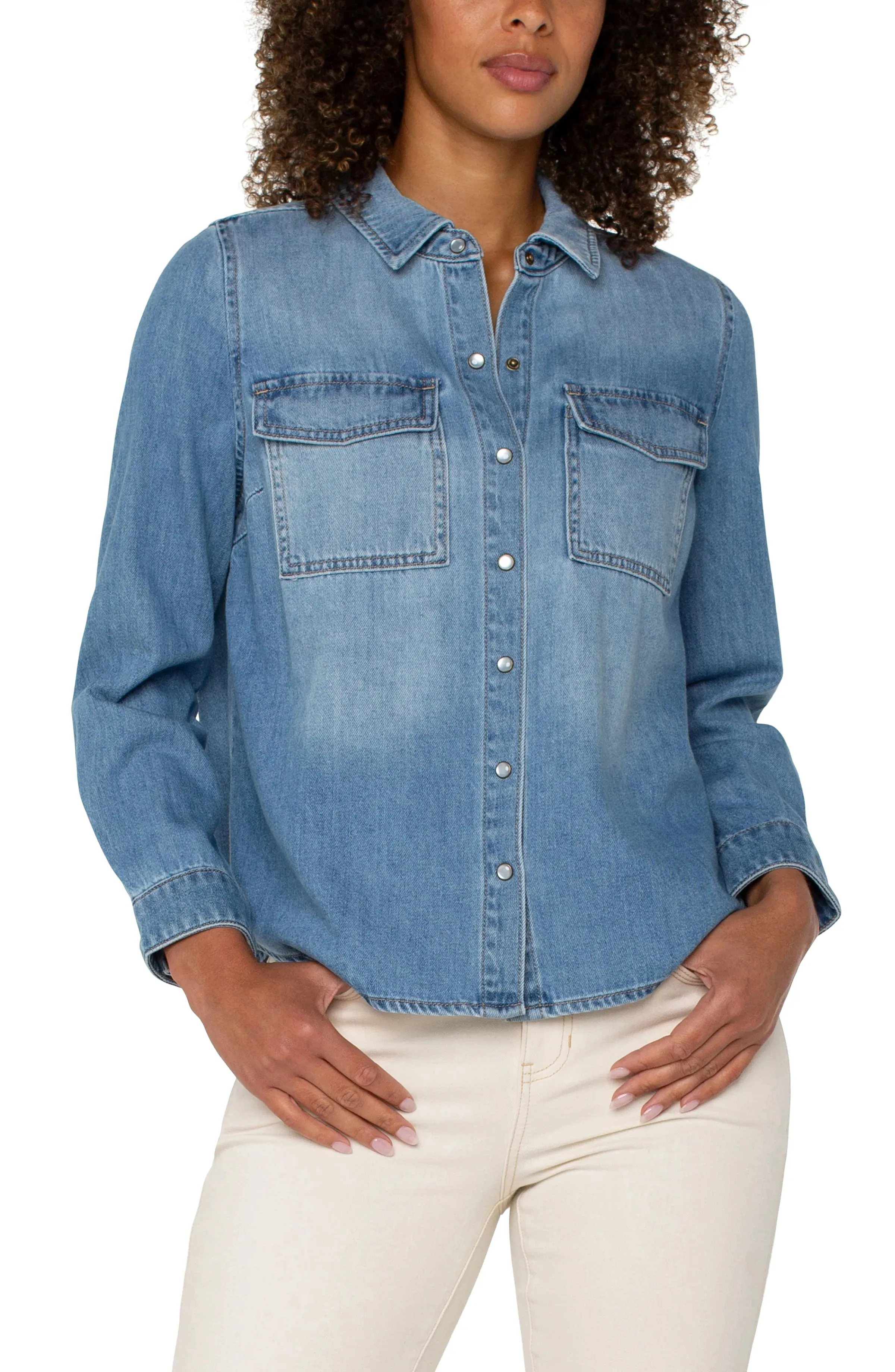 Button-Down Denim Shirt | Liverpool