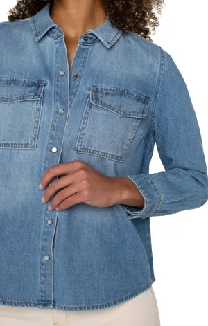 Button-Down Denim Shirt | Liverpool
