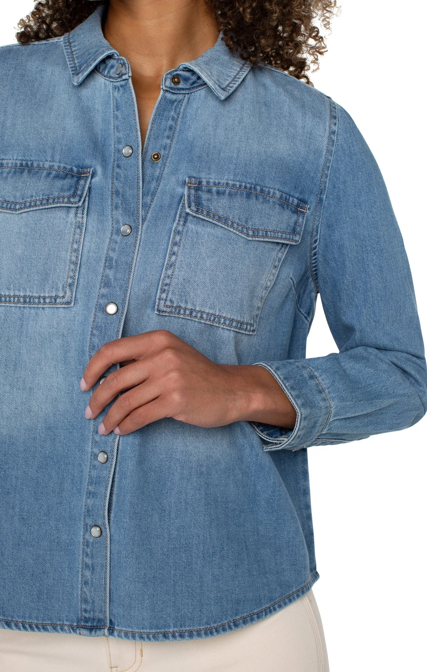 Button-Down Denim Shirt | Liverpool