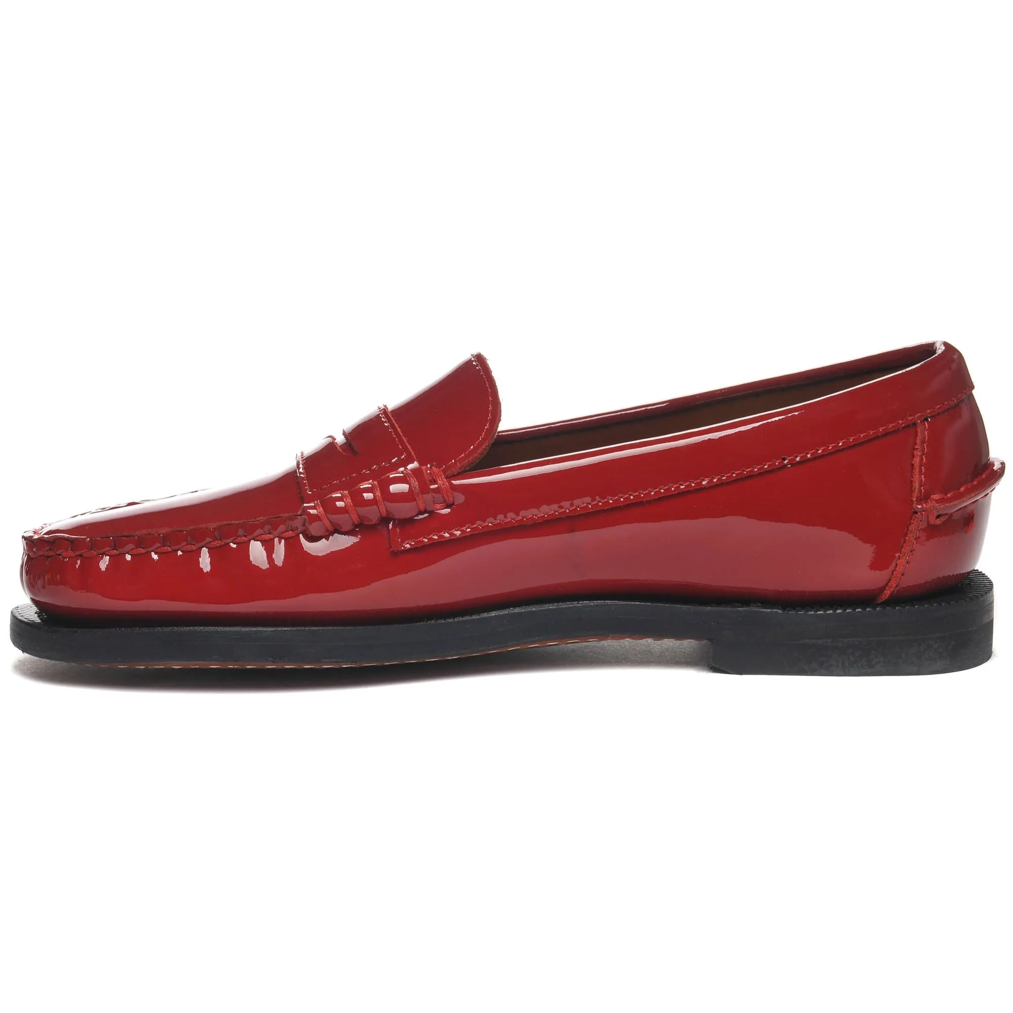 CLASSIC DAN PATENT LEATHER WOMAN - Moc - Moccasin - Woman - RED