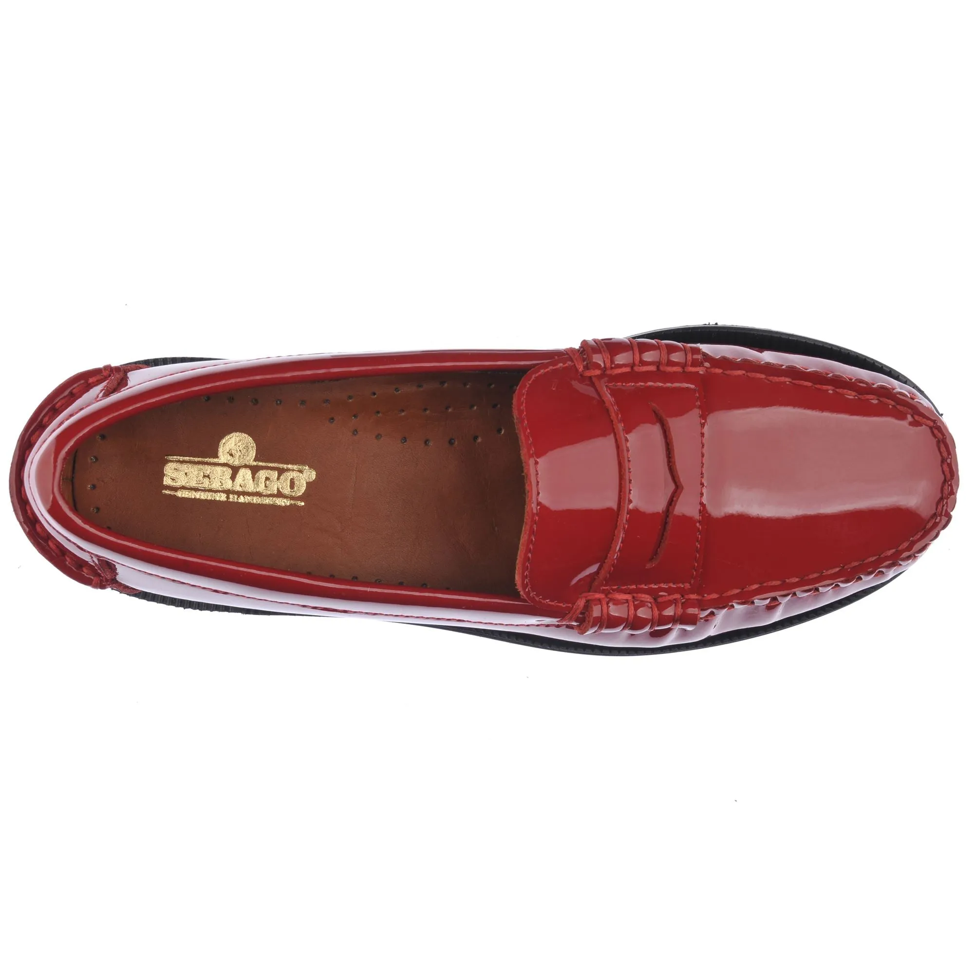 CLASSIC DAN PATENT LEATHER WOMAN - Moc - Moccasin - Woman - RED