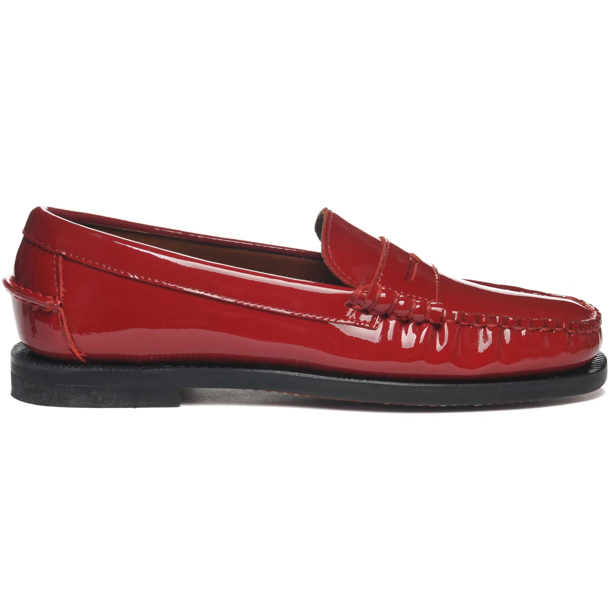 CLASSIC DAN PATENT LEATHER WOMAN - Moc - Moccasin - Woman - RED