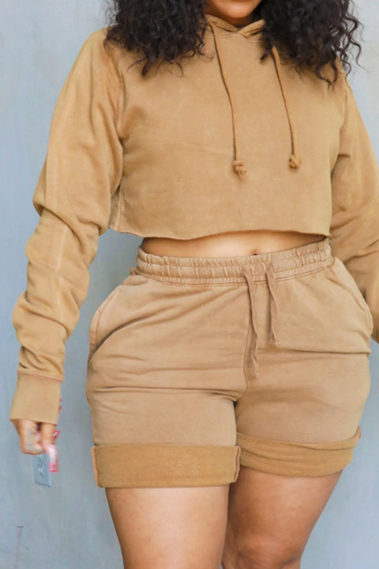 Comfy Chill Hoodie (Camel)