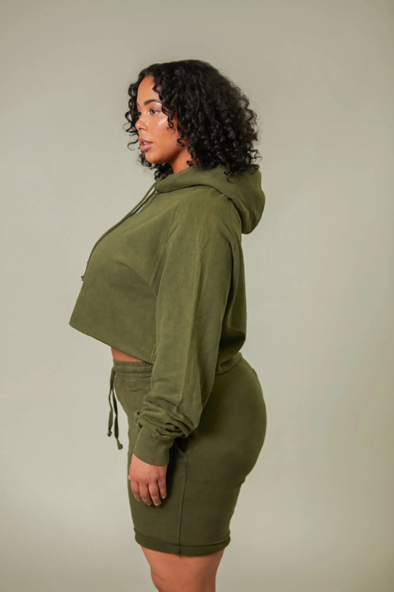 Comfy Chill Hoodie (Olive)