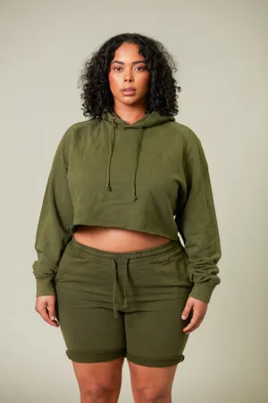 Comfy Chill Hoodie (Olive)