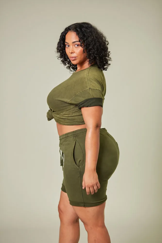 Comfy Chill Tee (Olive)