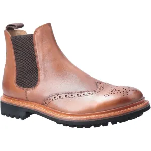 Cotswold Men Boots - Siddington Commando Goodyear Welt in Brown, 7-12