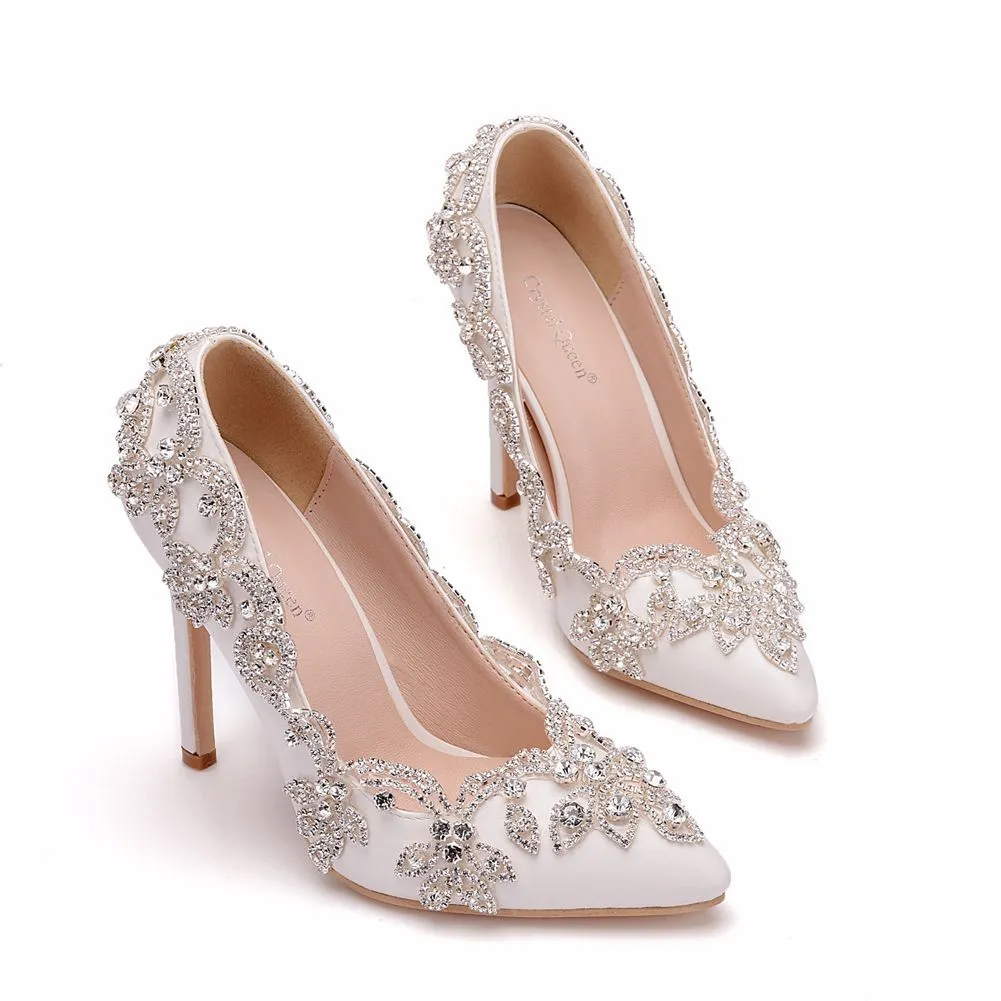 Crystal Exquisite Rhinestone Wedding Pumps