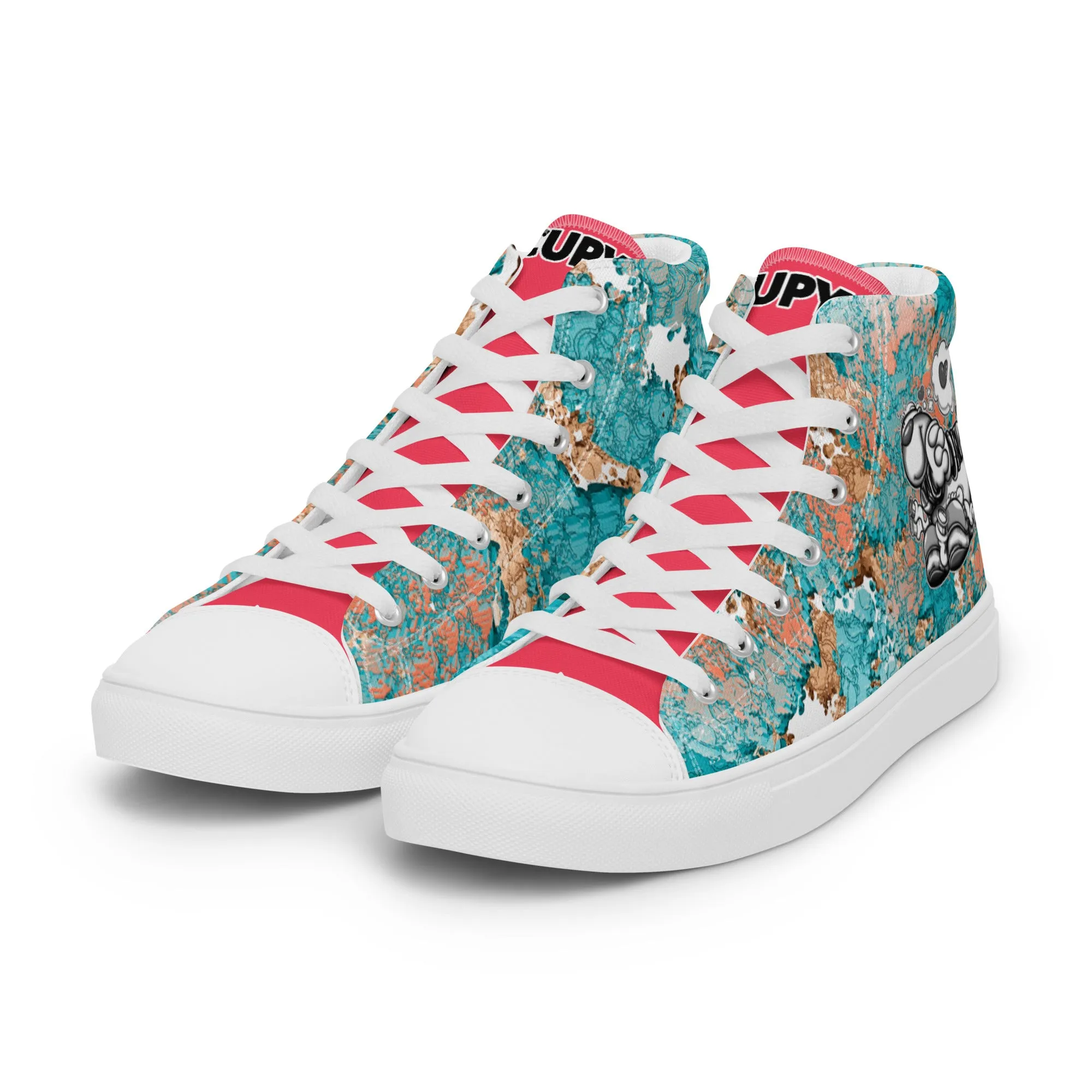 CUPY men’s high top canvas shoes