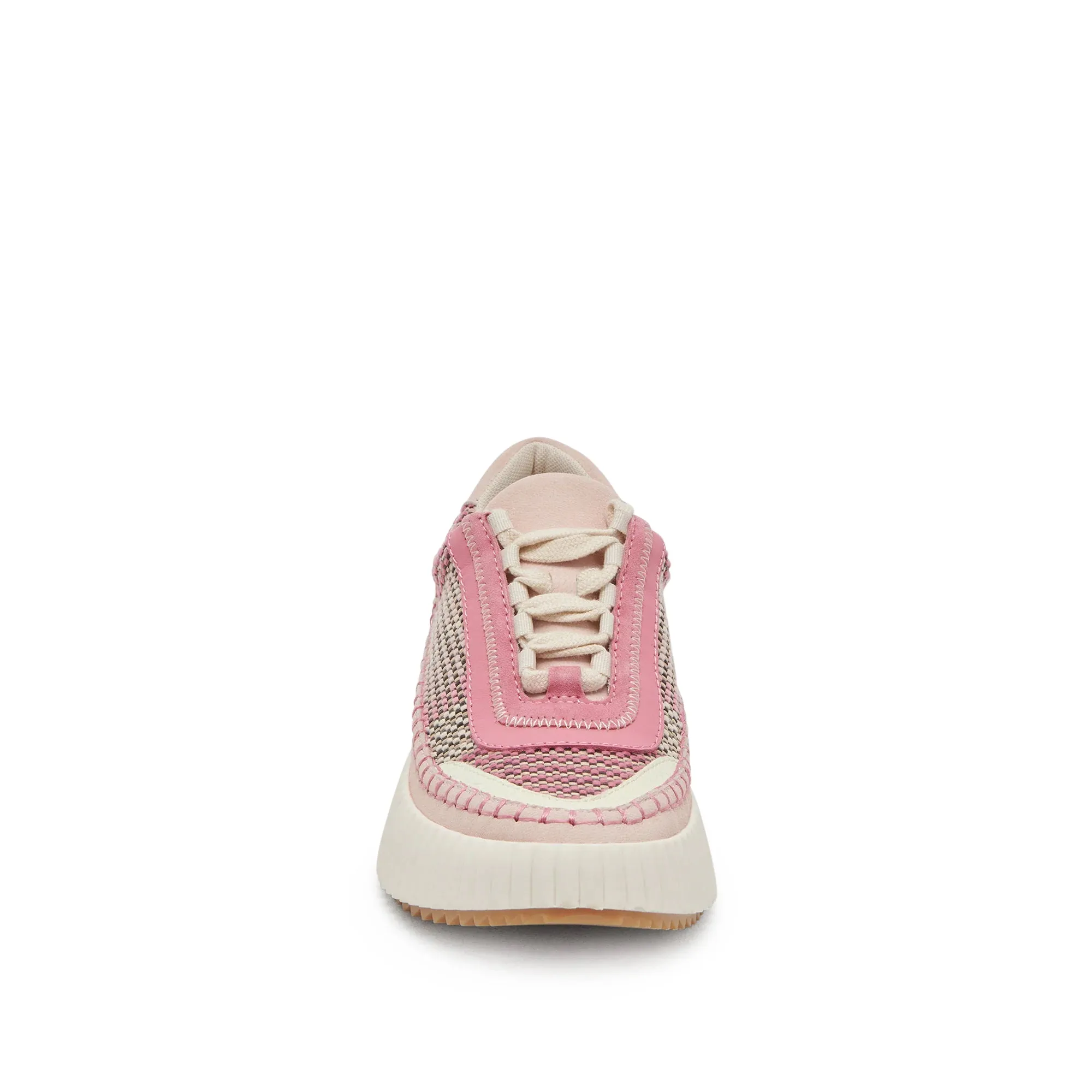 Dolen Platform Sneakers in Pink Multi