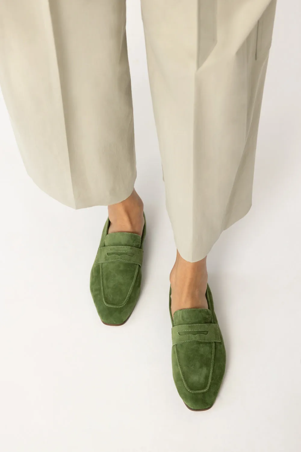 Essenziale Loafers - Green