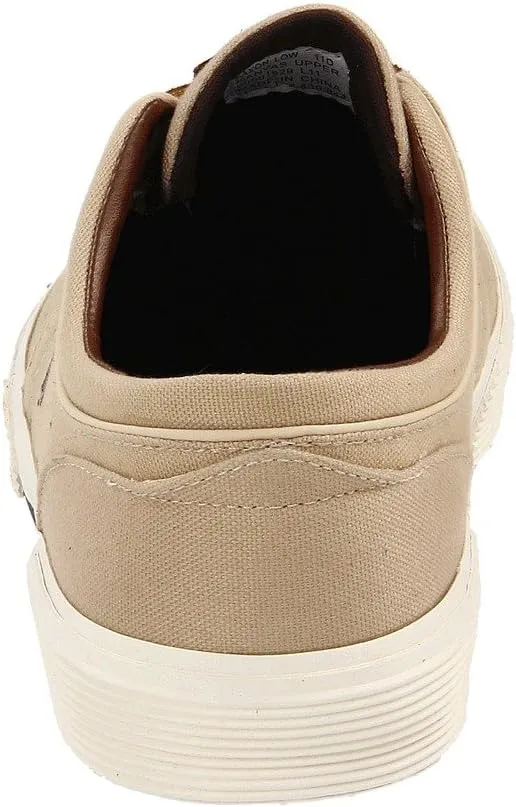 Faxon Low-Top Canvas Sneaker Polo Ralph Lauren Khaki Canvas