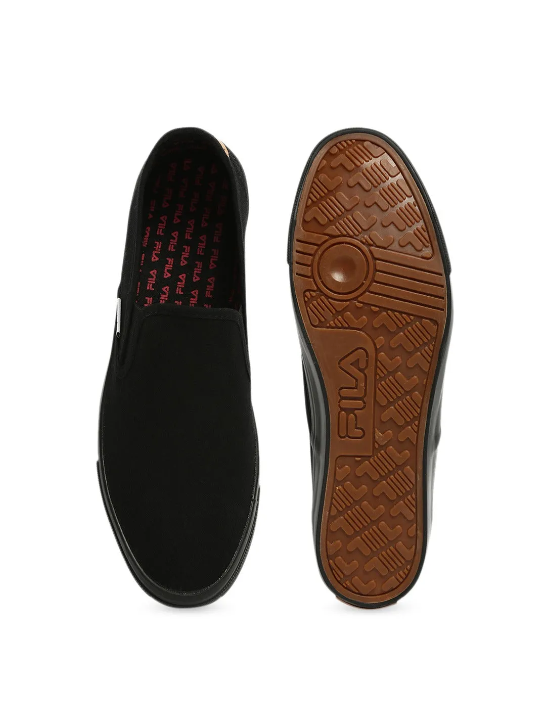 Fila Black Unwind Unisex Canvas Sneaker