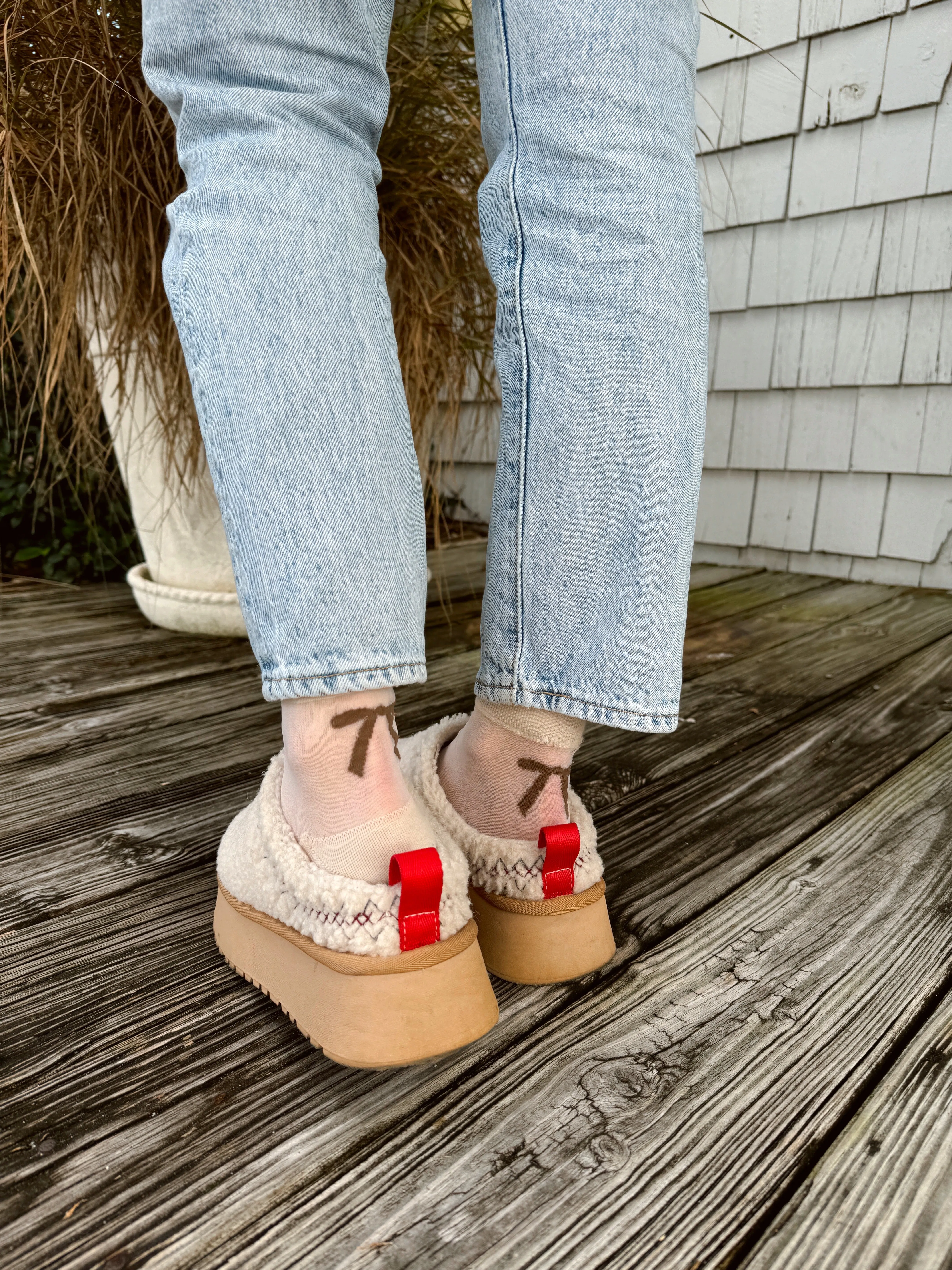 Girly Girl Bow Socks