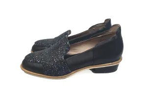 Gorman navy loafers with lovely sparkly tops size 39
