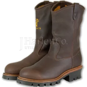 Hall's 12" Wellington Waterproof Composite Toe Lineman Boot