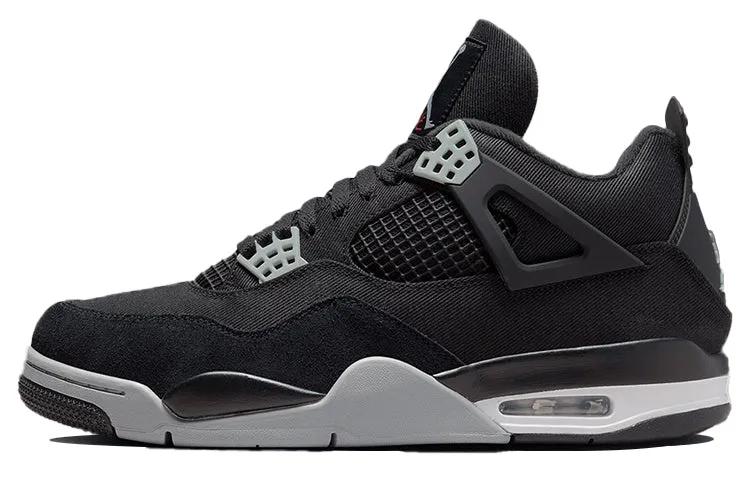 Jordan 4 Retro SE sneakers, black canvas
