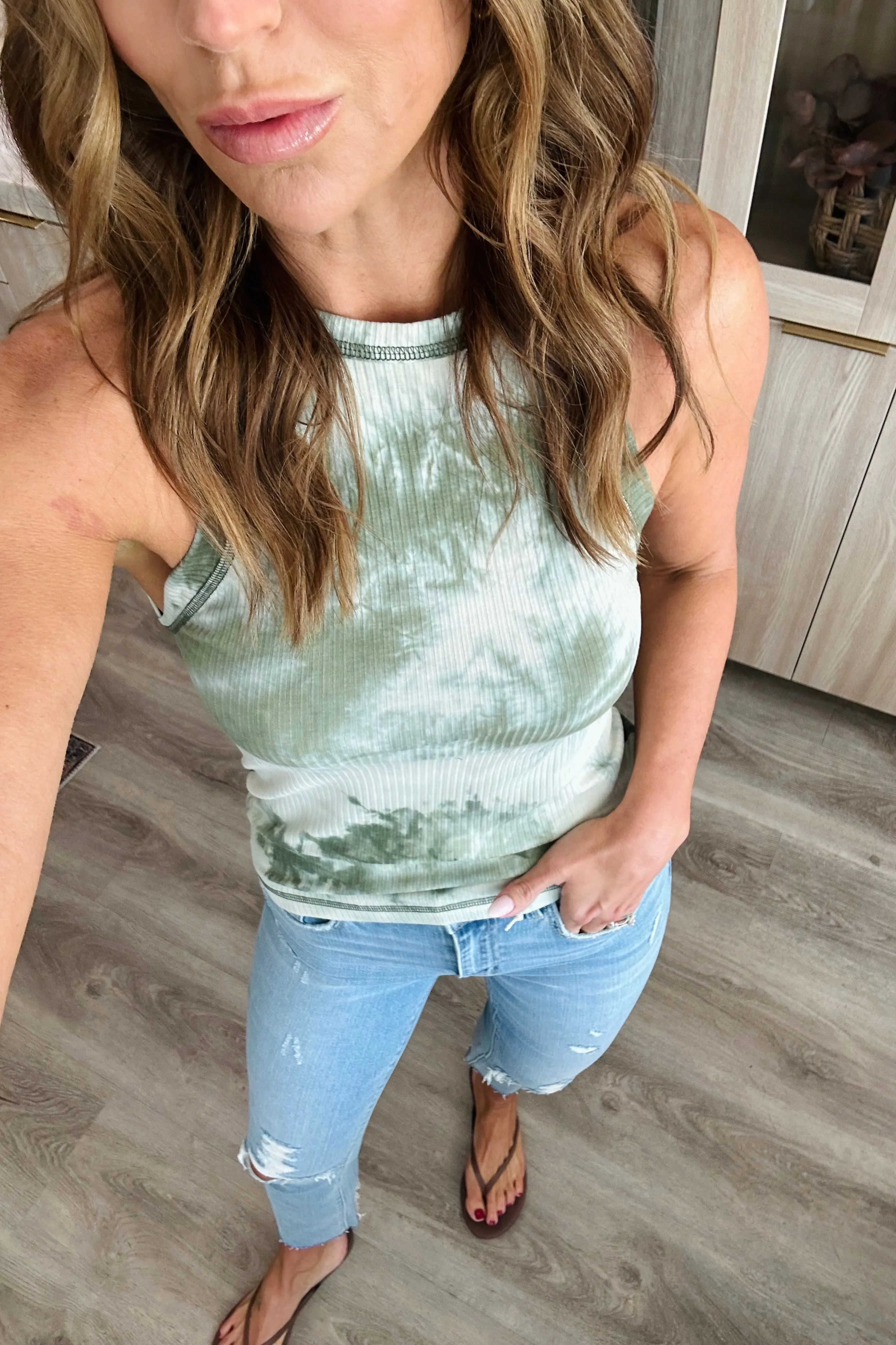 Lani Crop Slim Straight Jeans