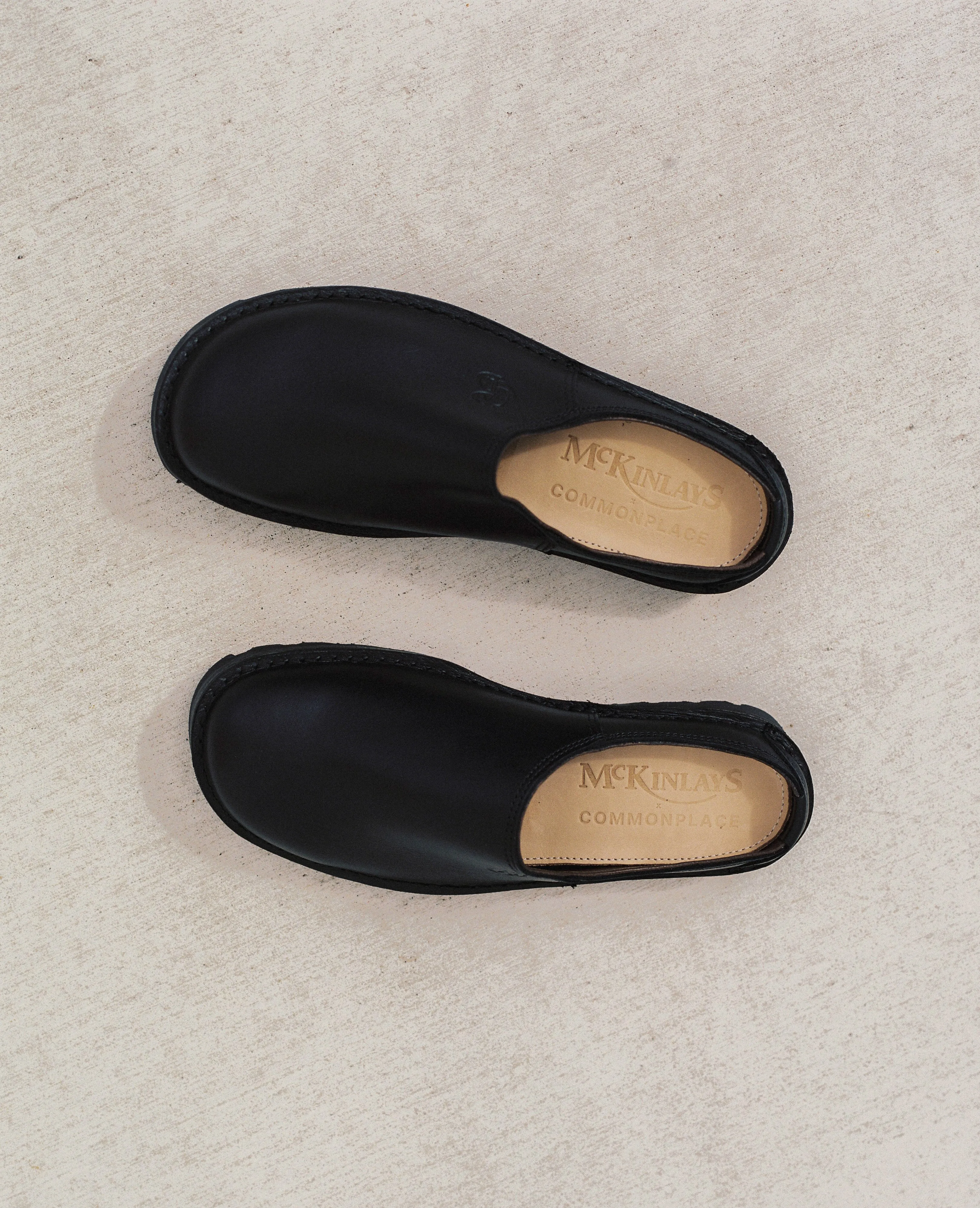 McKinlays x Commonplace - Anderson Slip On Black