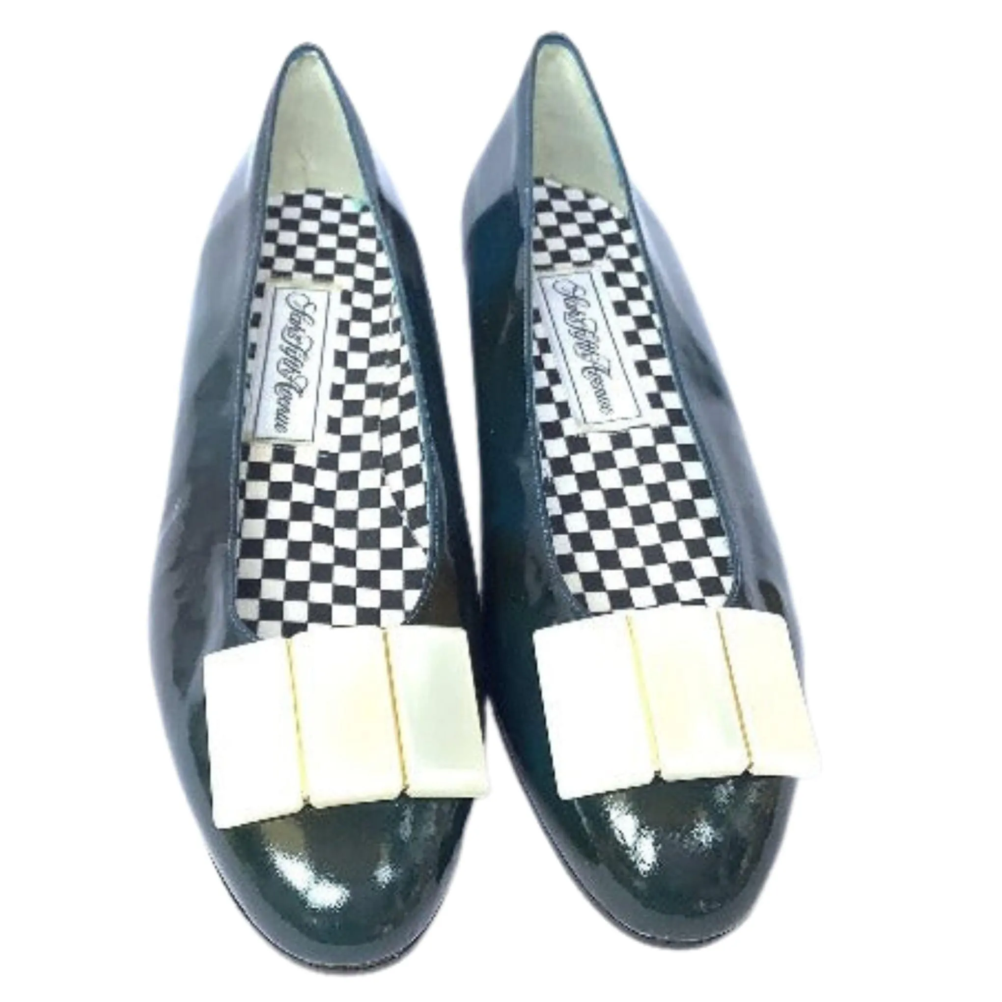 Patent Leather Flat Shoes