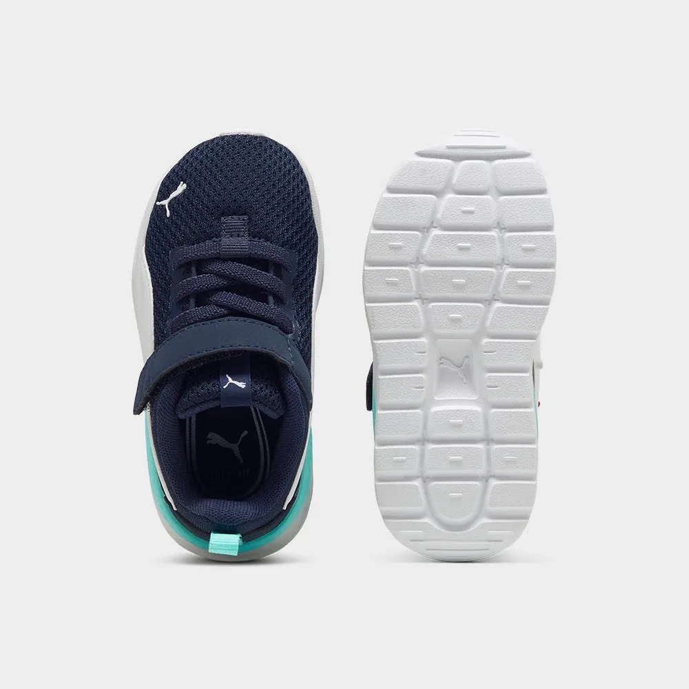 Puma Infants Anzarun Lite Ac Sneaker Navy/white _ 182938 _ Navy