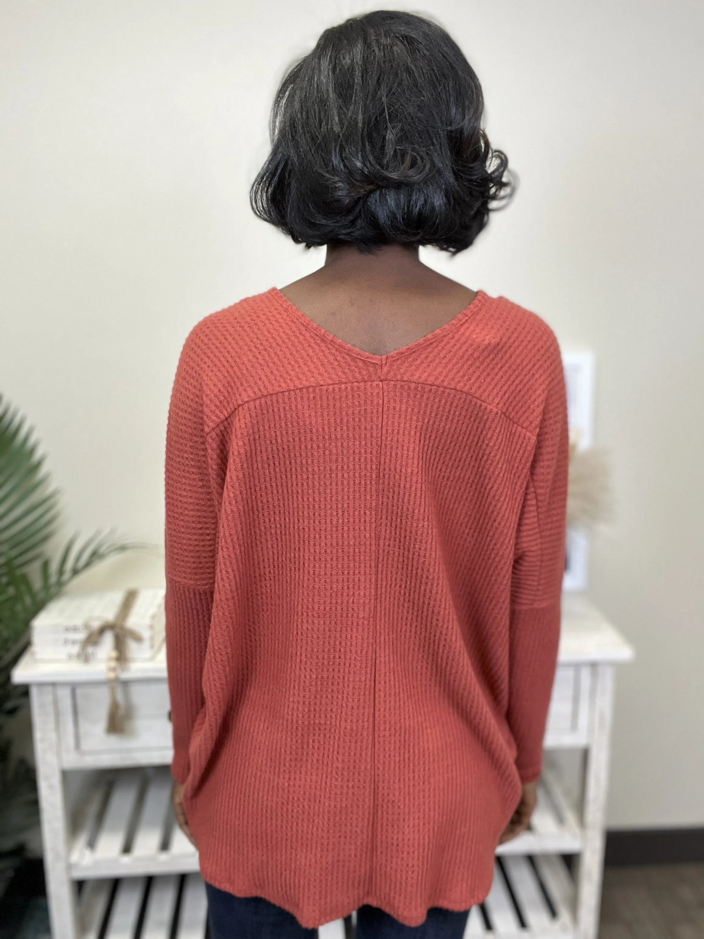 Quiet Time Pullover Long Sleeve Top * Final Sale*