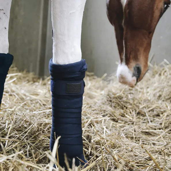 Repellent Stable Bandages Set of 4 - Navy