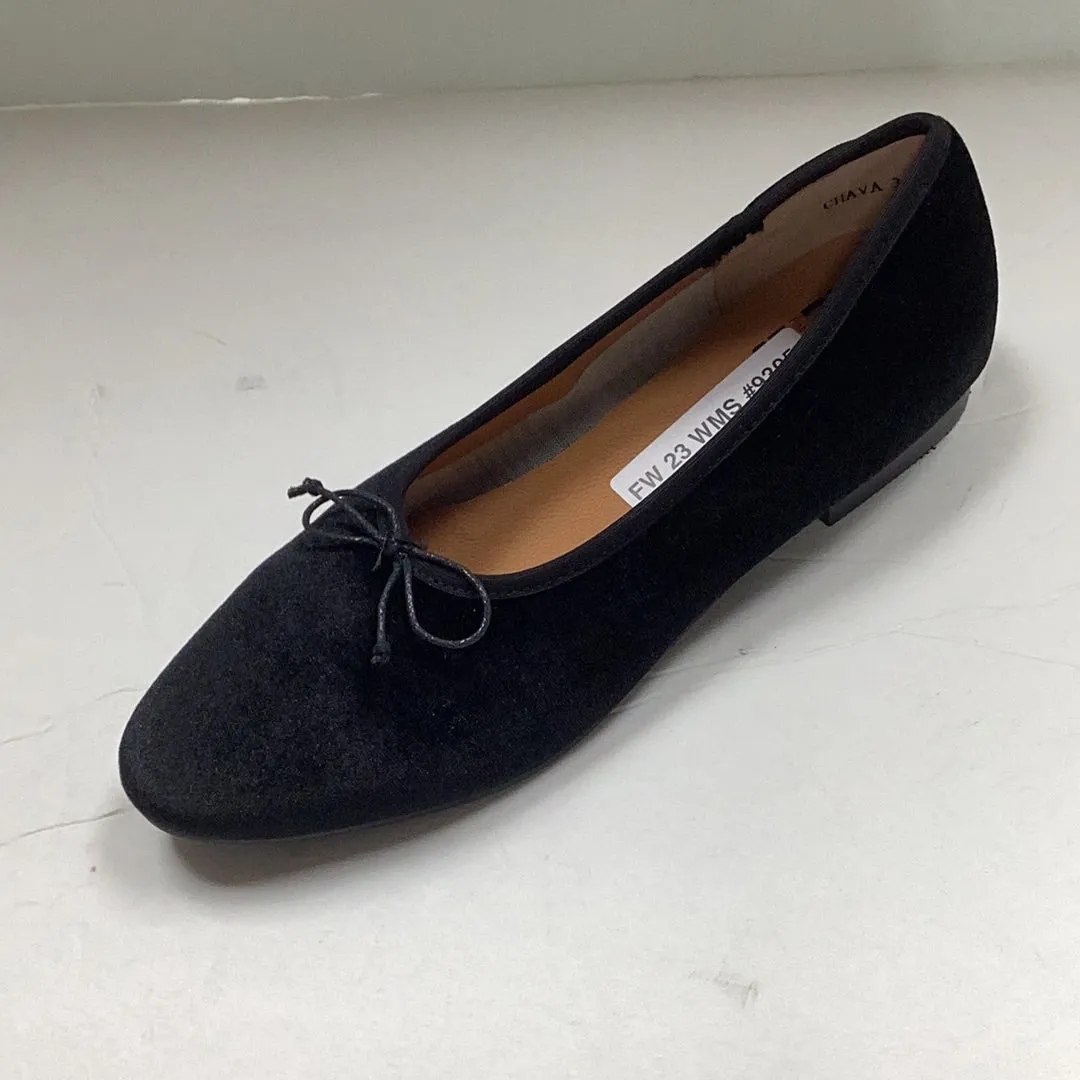 SALE FW23 Ralph Miguel Chava Simple Bow Flat Slip On