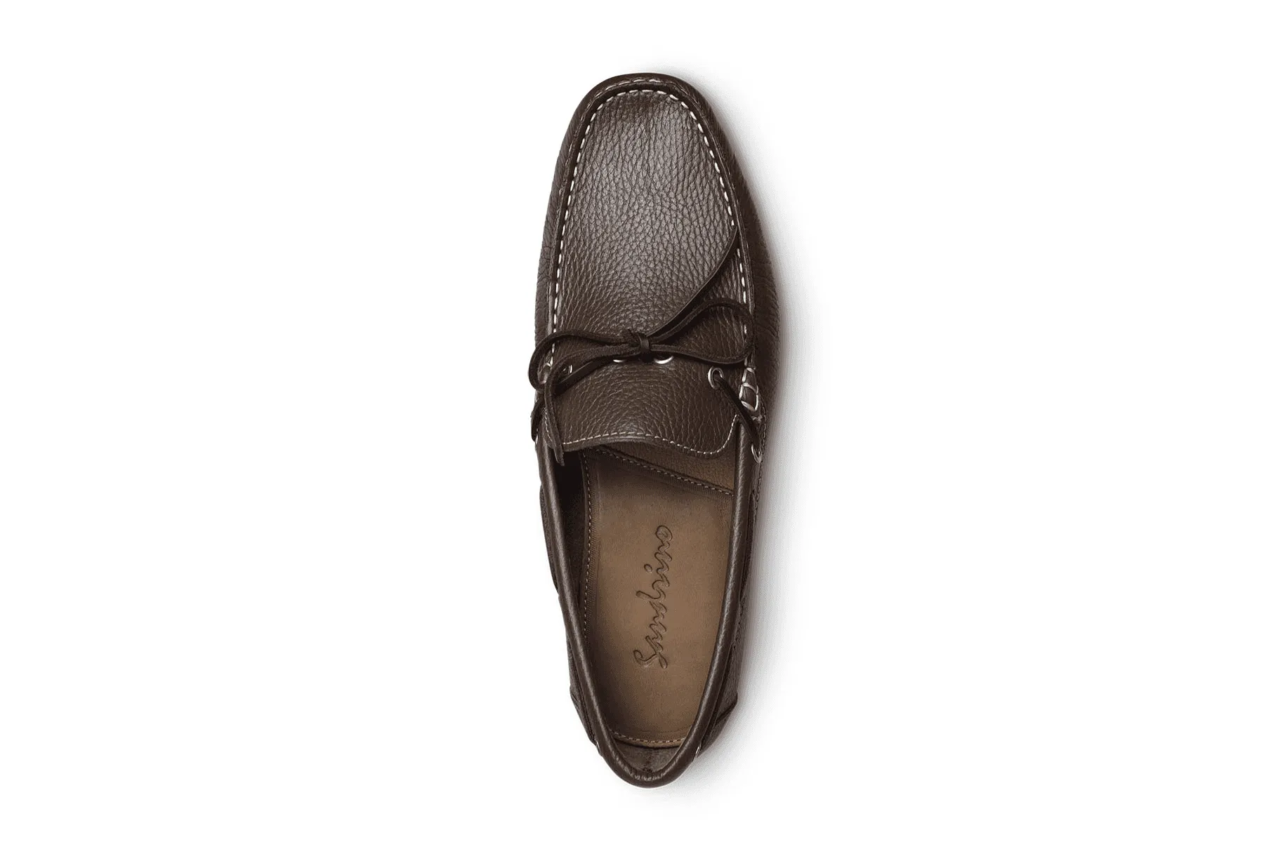 Sandro Moscoloni Luigi mocc toe handsewn slip on
