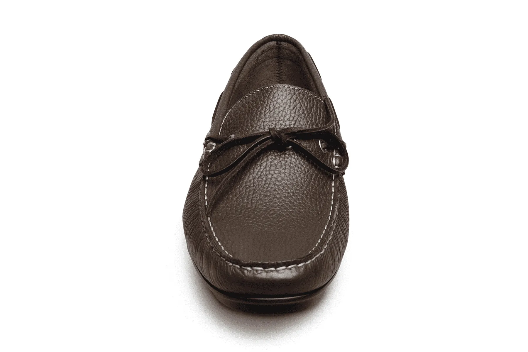 Sandro Moscoloni Luigi mocc toe handsewn slip on