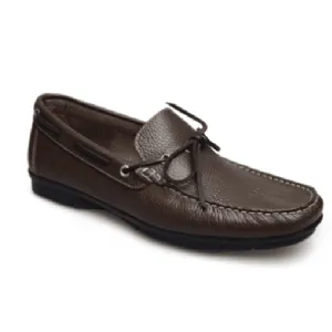 Sandro Moscoloni Luigi mocc toe handsewn slip on