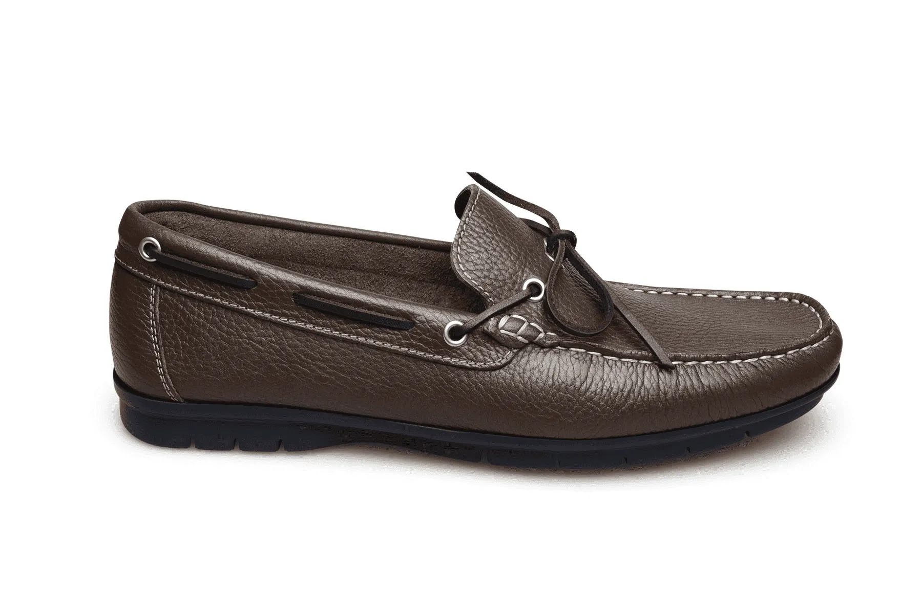 Sandro Moscoloni Luigi mocc toe handsewn slip on