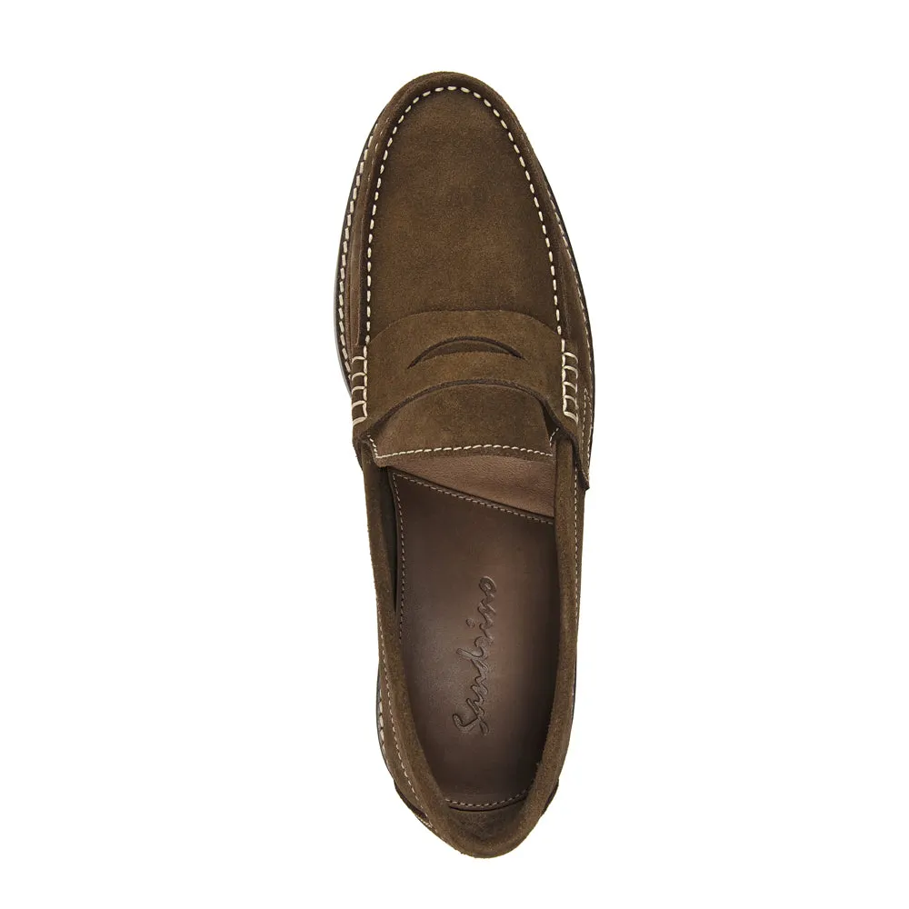 Sandro Moscoloni Roland Mocc Toe Handsewn Penny Slip On