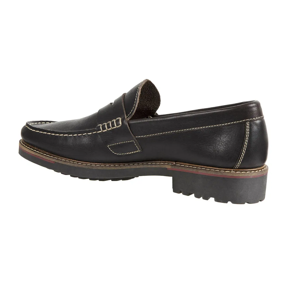 Sandro Moscoloni Roland Mocc Toe Handsewn Penny Slip On