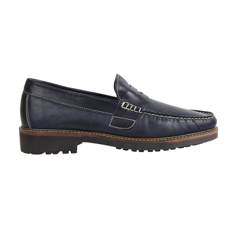 Sandro Moscoloni Roland Mocc Toe Handsewn Penny Slip On