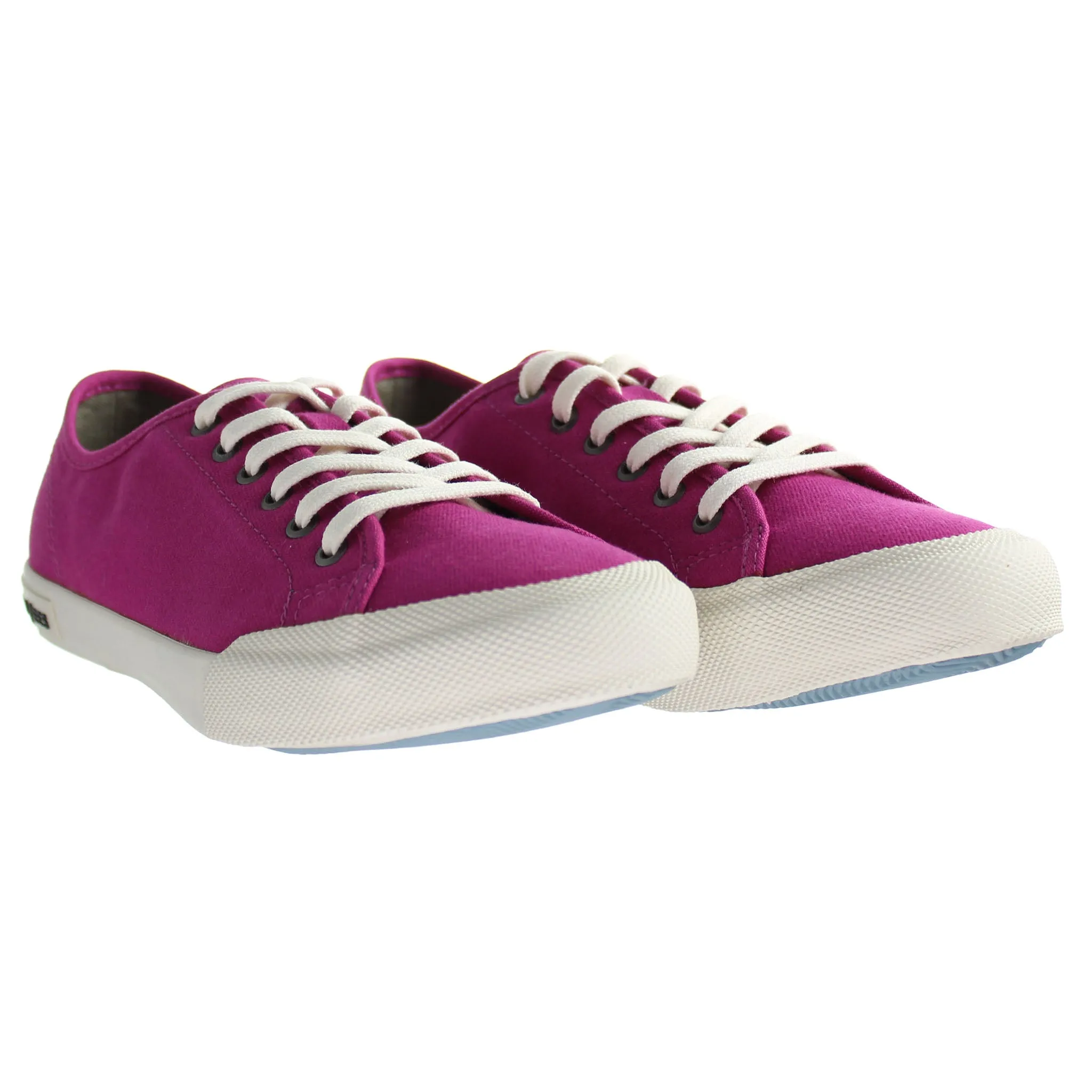 Seavees Monterey Standard Womens Purple Plimsolls