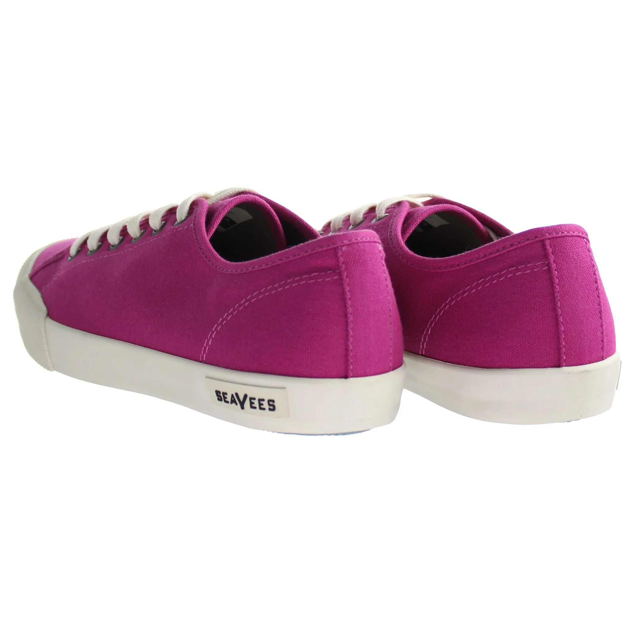 Seavees Monterey Standard Womens Purple Plimsolls