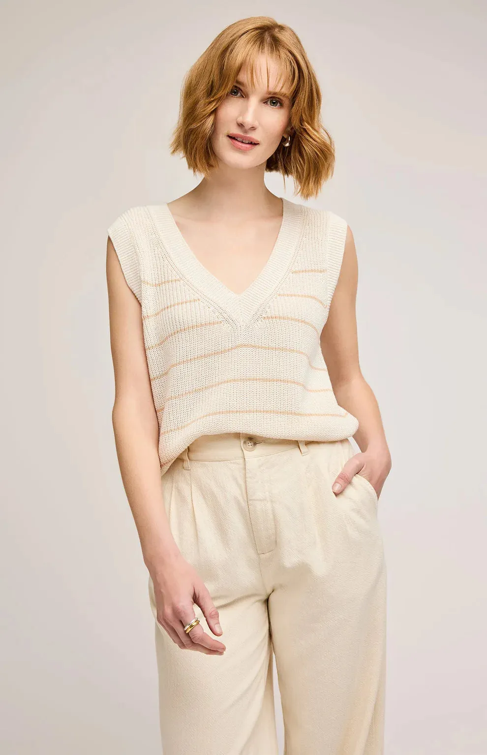 Tanner Knit Vest | Gentle Fawn