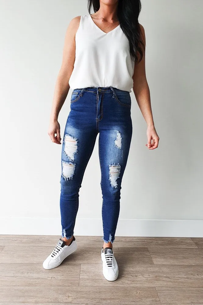 Wakee Denim Gracie Jean Blue
